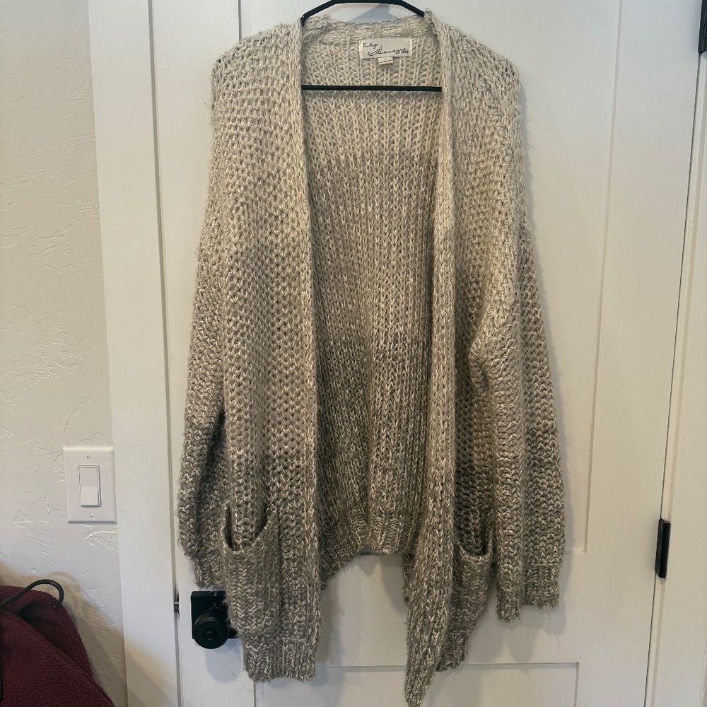 Chunky cardigan size large